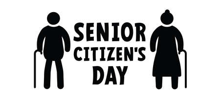 senior citizens day clipart