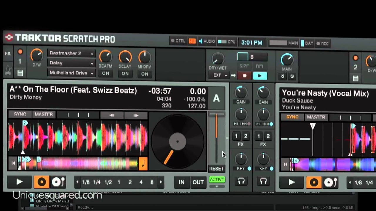 traktor pro 2 scratch