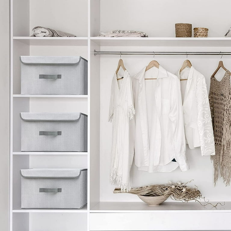 closet storage boxes