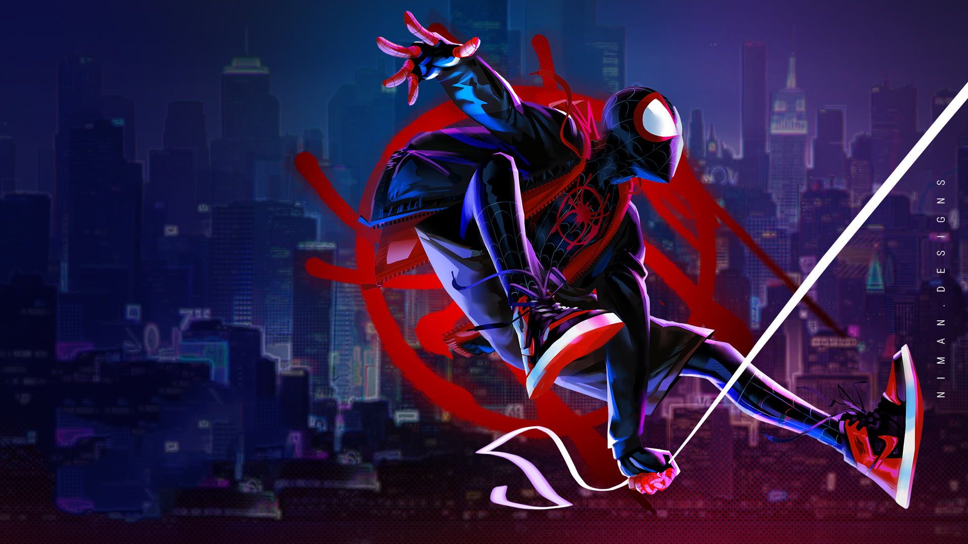 spider man miles morales wallpaper