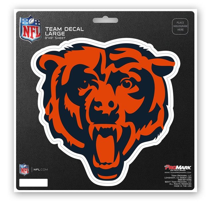 chicago bears decal