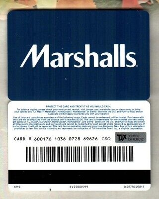 marshalls gift card balance check canada