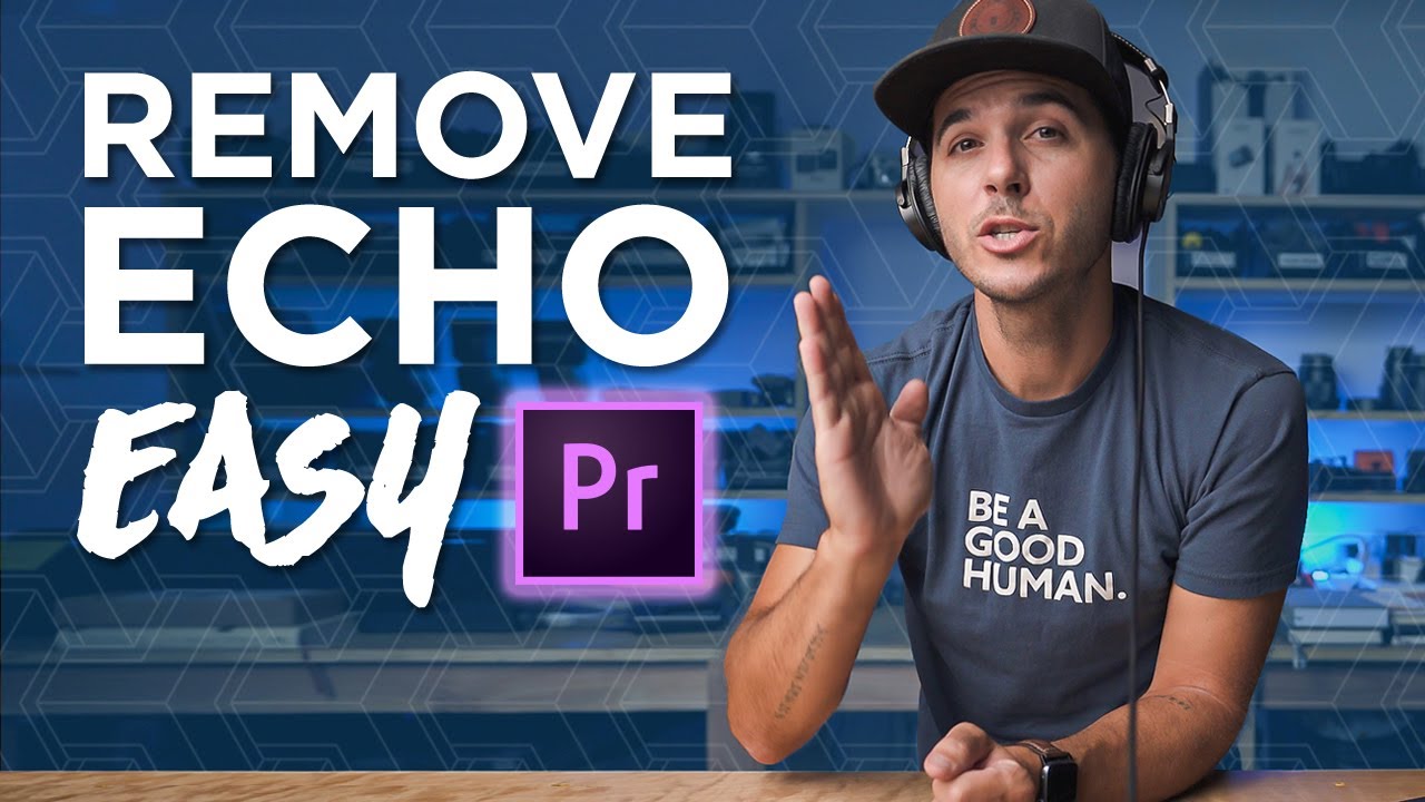 premiere pro remove echo