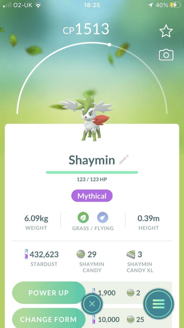 shaymin forms