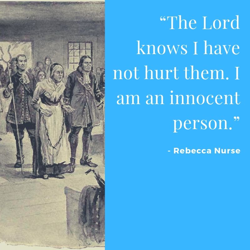 rebecca nurse quotes