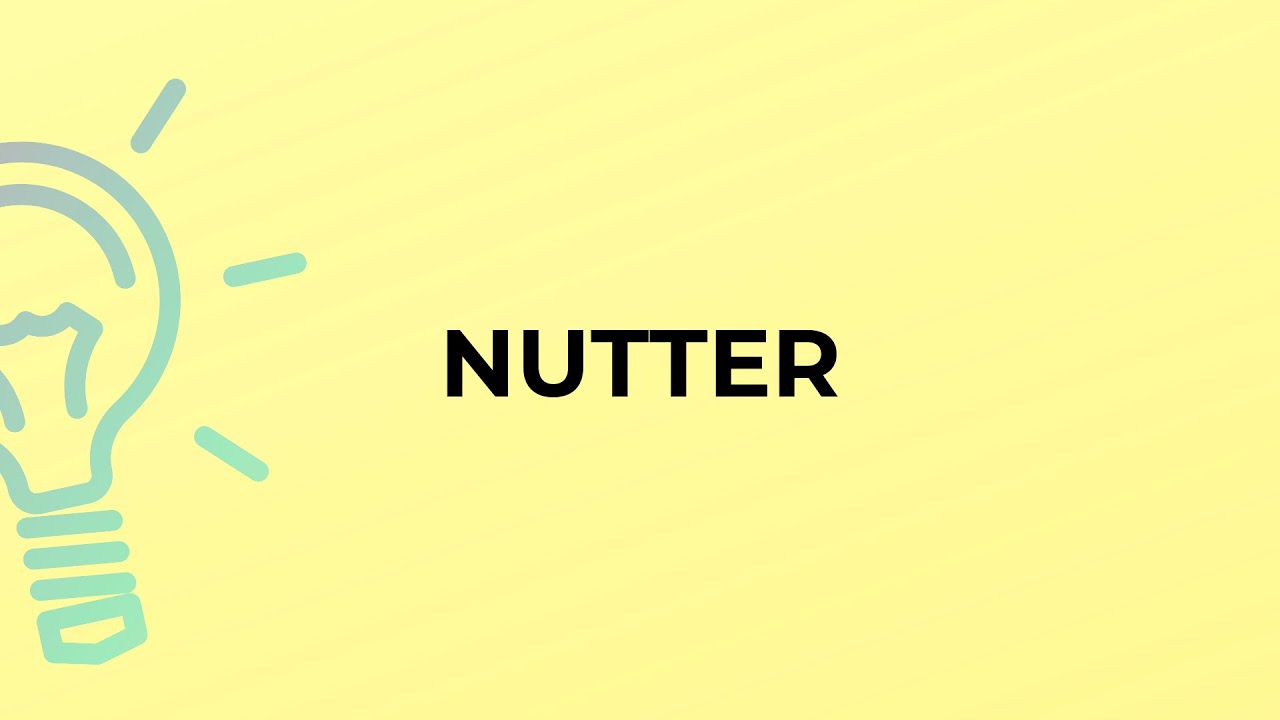 nutter meaning in hindi