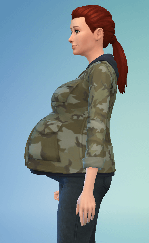 sims 4 pregnancy belly