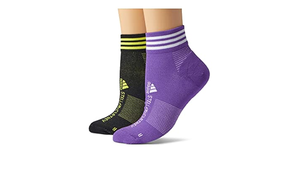 purple adidas socks