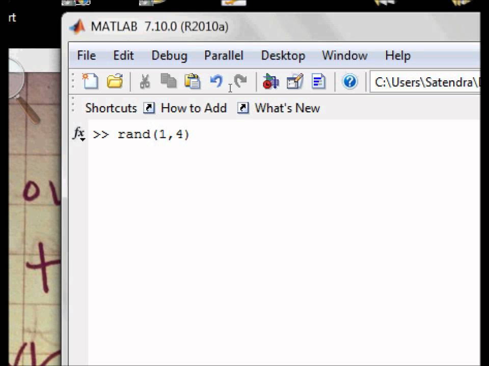 rng matlab