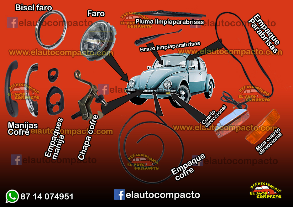 accesorios para vw sedan