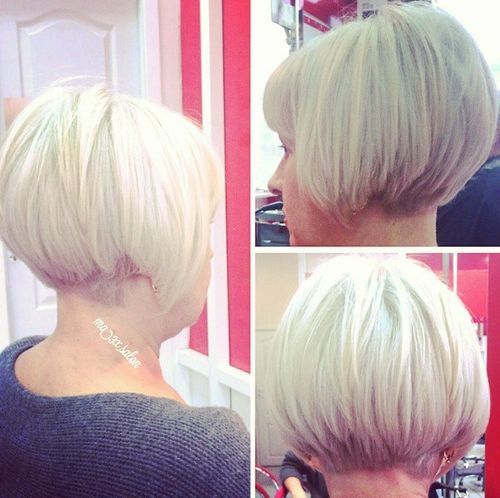 short bob haircuts for older women