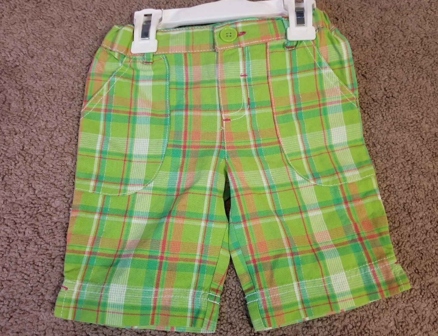 plaid bermuda shorts