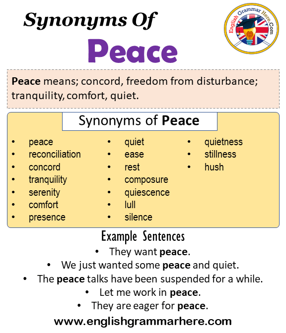 peaceful synonym