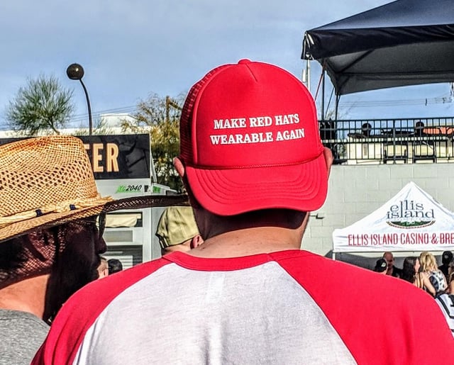 make red hats wearable again