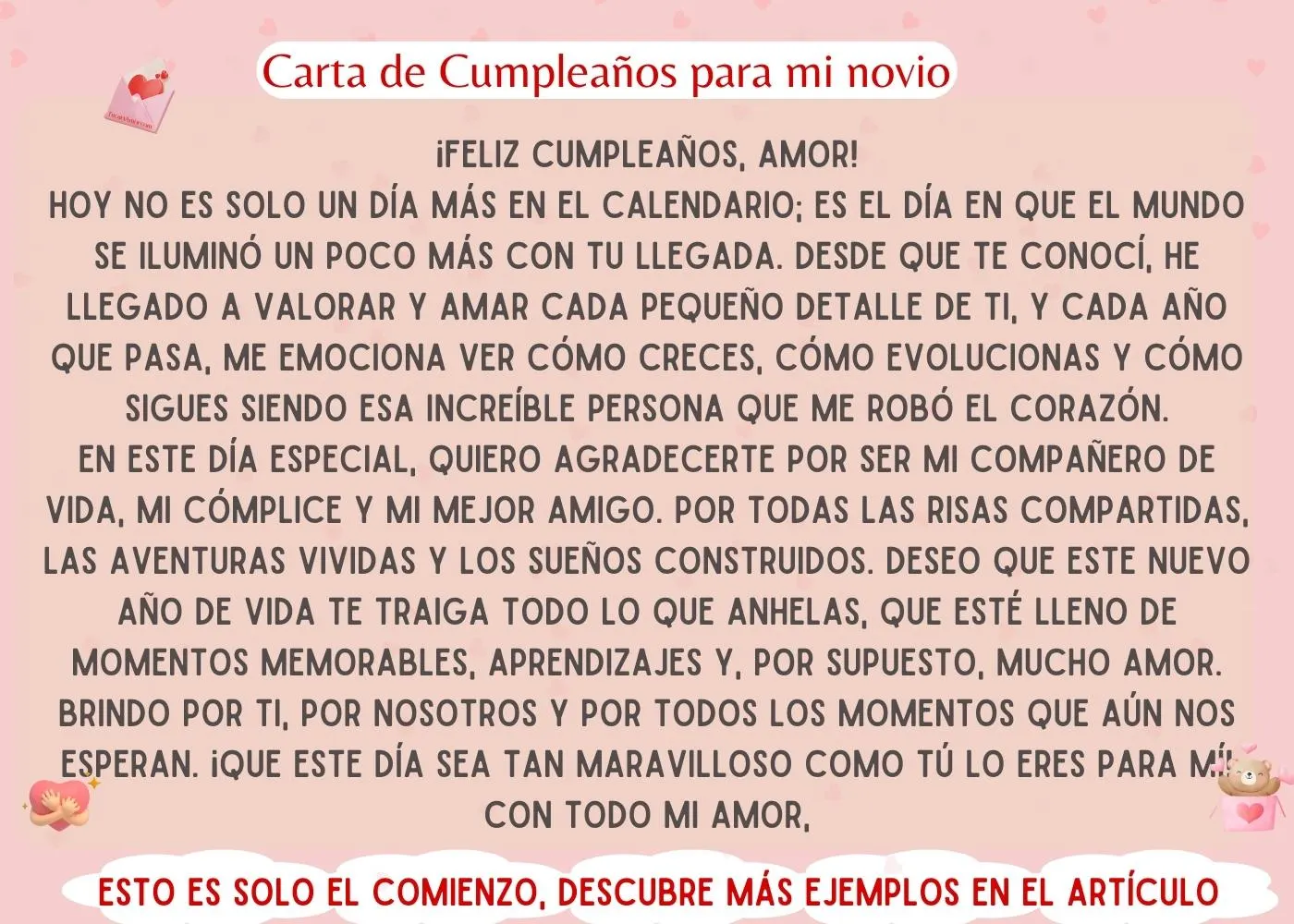 cartas de cumpleaños