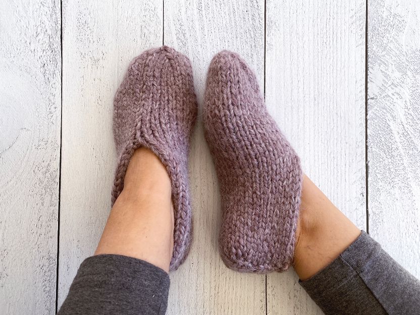 slipper knitting patterns