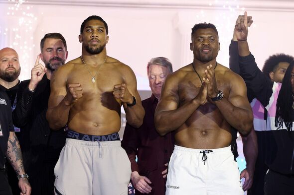 anthony joshua weight