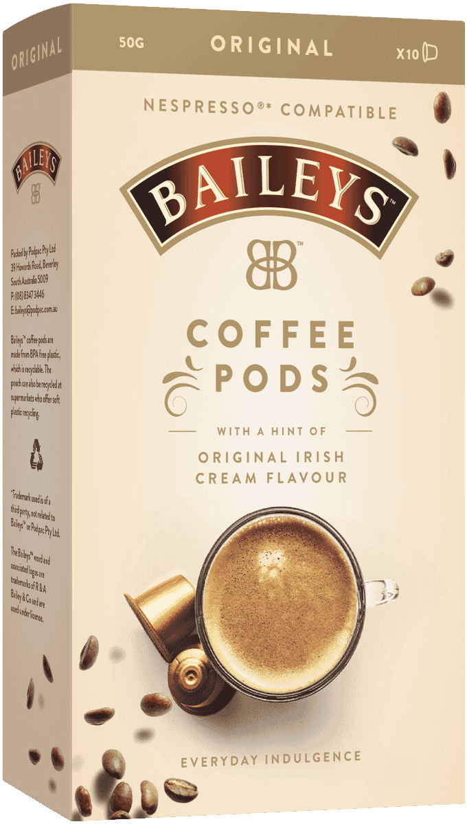 baileys nespresso pods