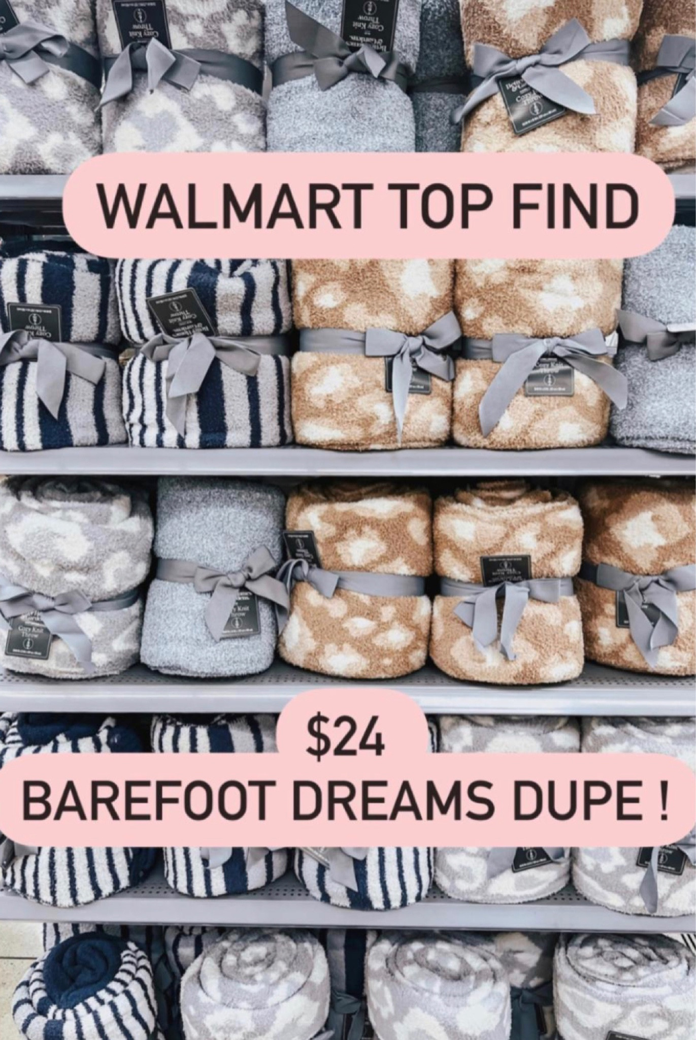 barefoot dreams dupe walmart