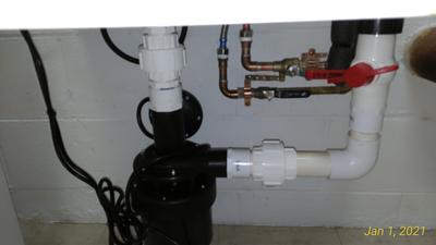 basement sink pump