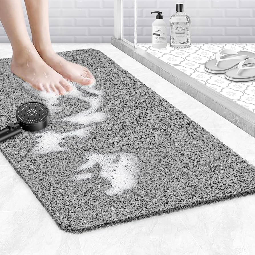 bath mat inside bath