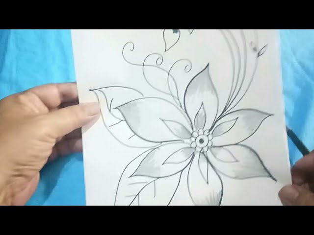 batik design easy drawing