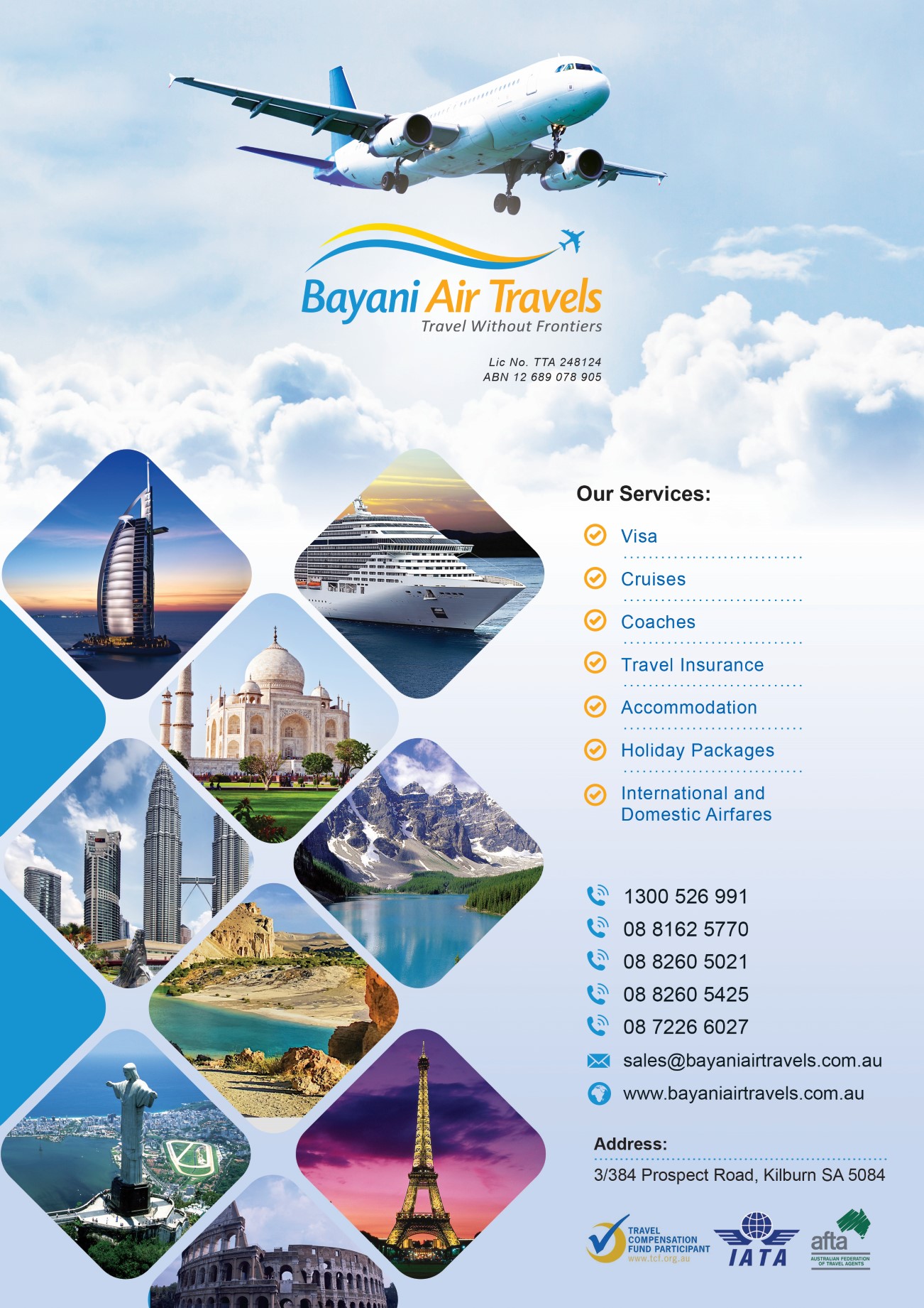 bayani air travel