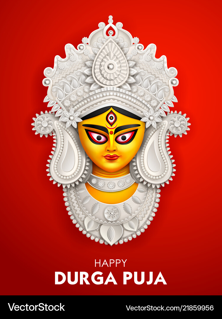 durga face image