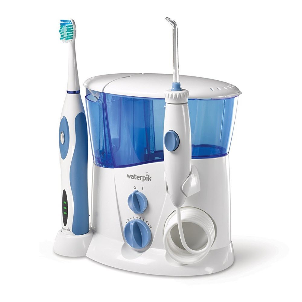 waterpik water flosser + sonic toothbrush complete care