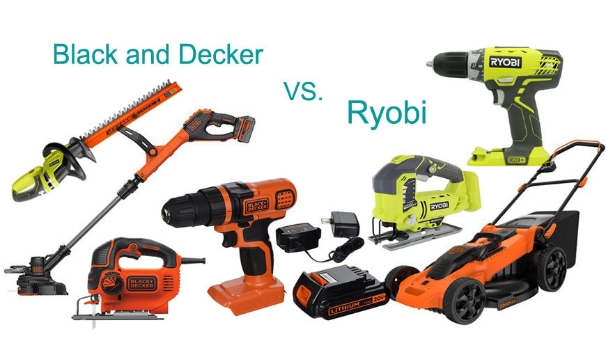 ryobi vs black decker