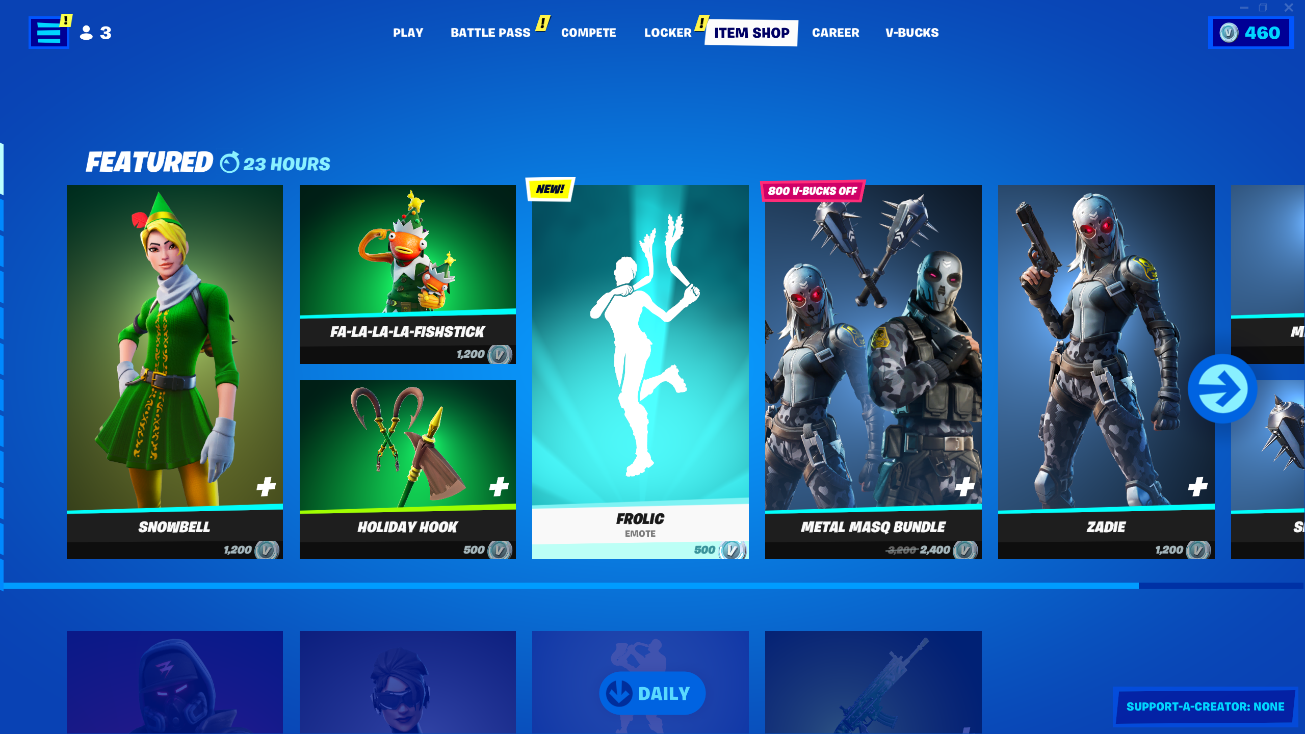 what is the fortnite item shop
