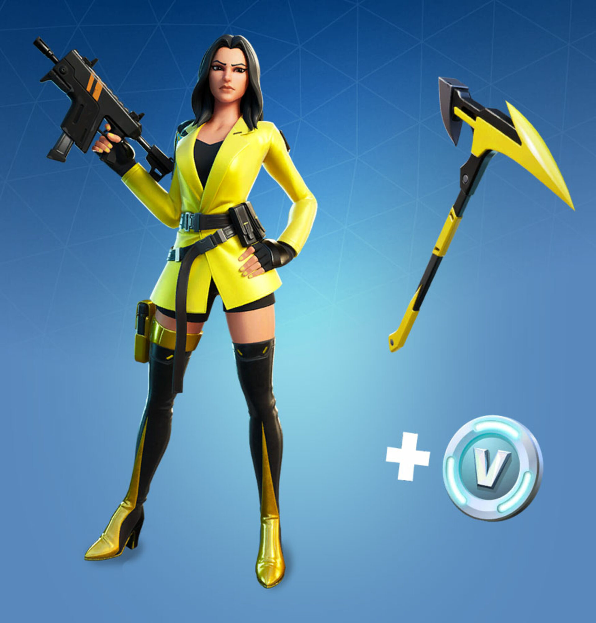 yellow jacket fortnite skin price