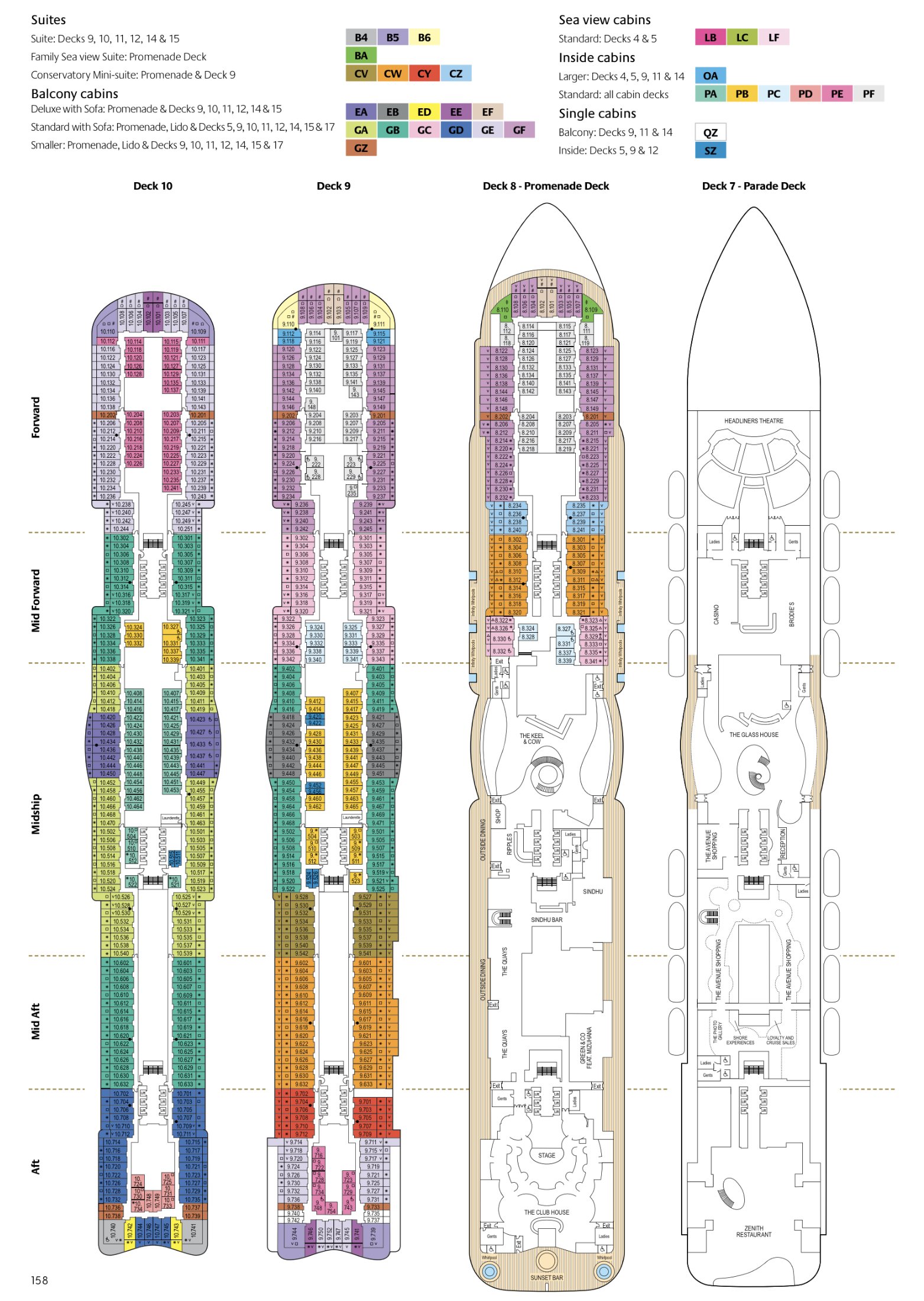 arvia ship deck plan