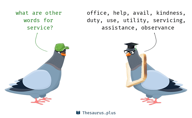 service thesaurus