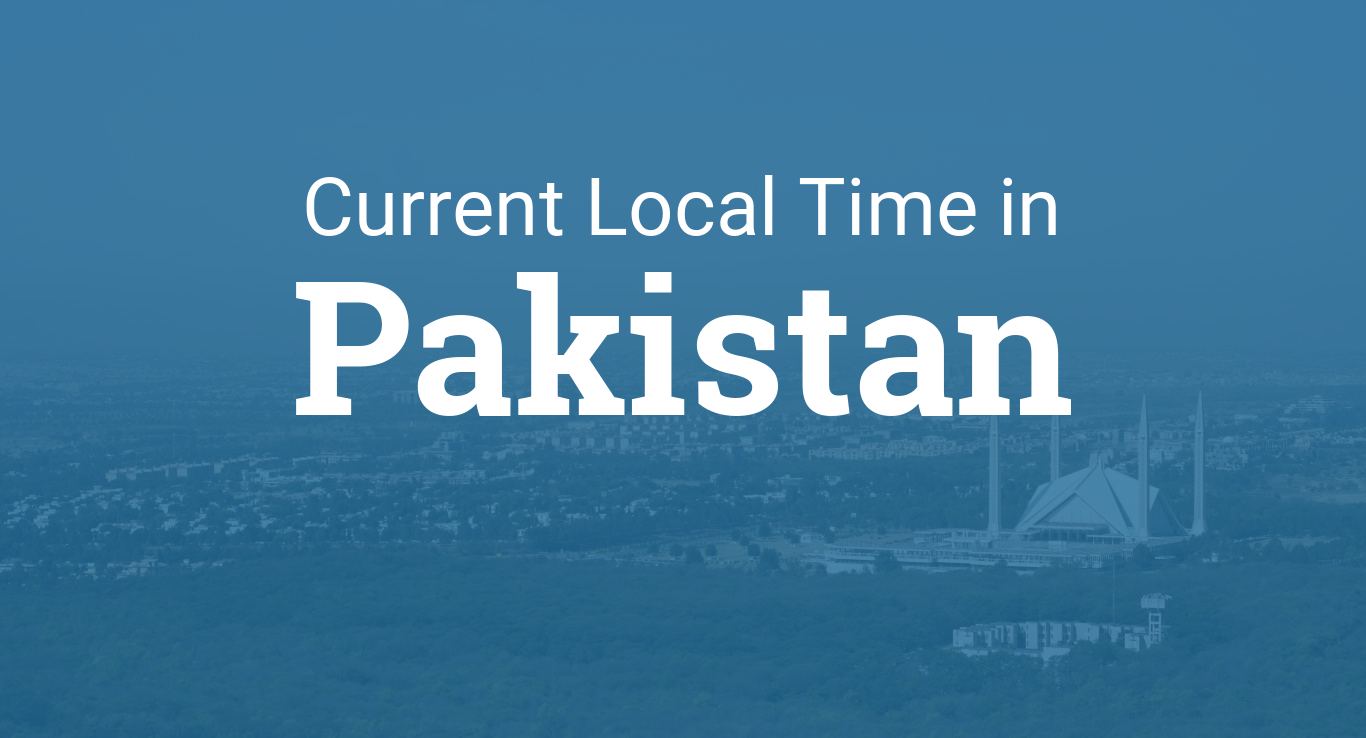 pakistan local time