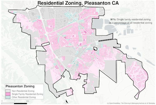 pleasanton ca zoning map