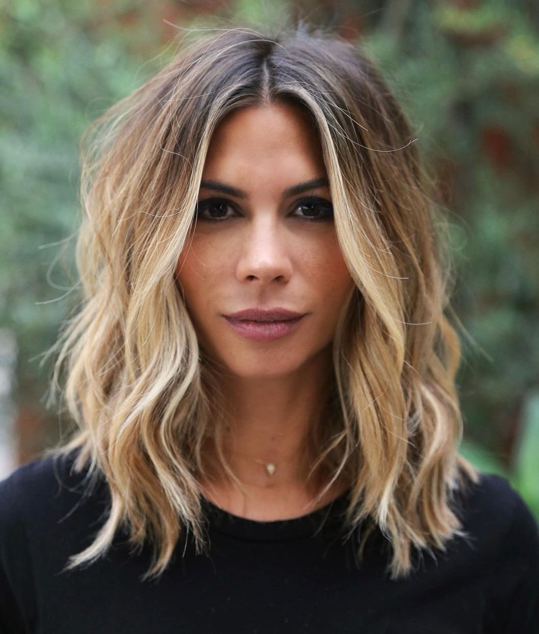 medium long length hairstyles for thick hair