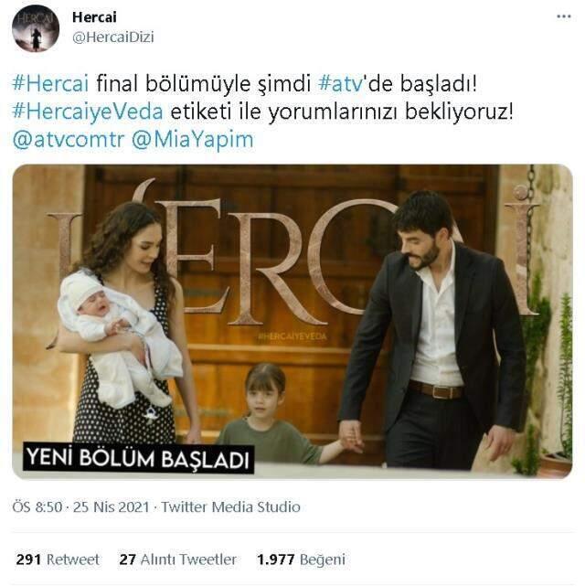 hercai neden final yaptı