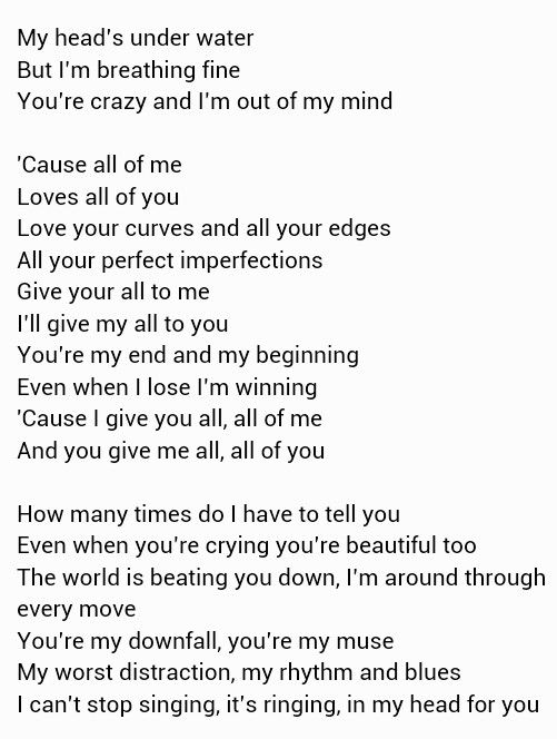 all of me all of you song