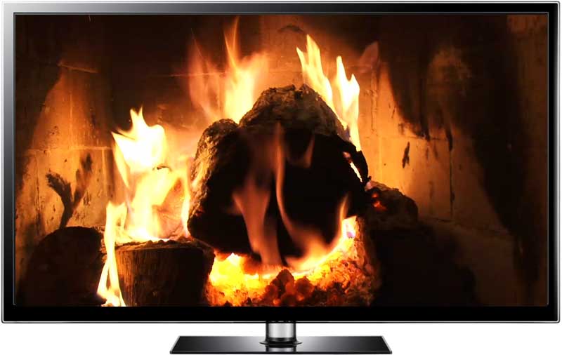 fireplace screensaver for tv free download