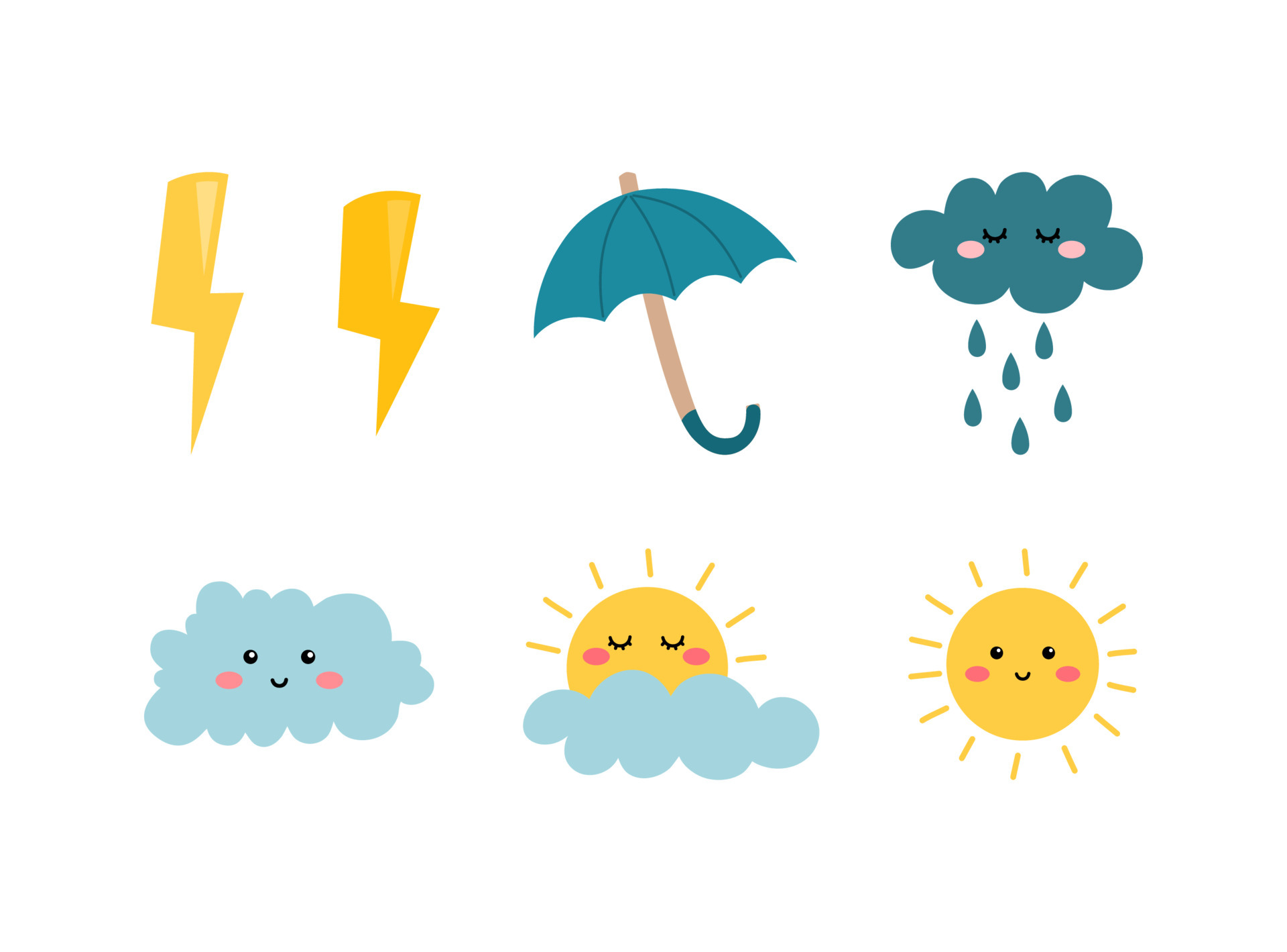 cute weather clipart