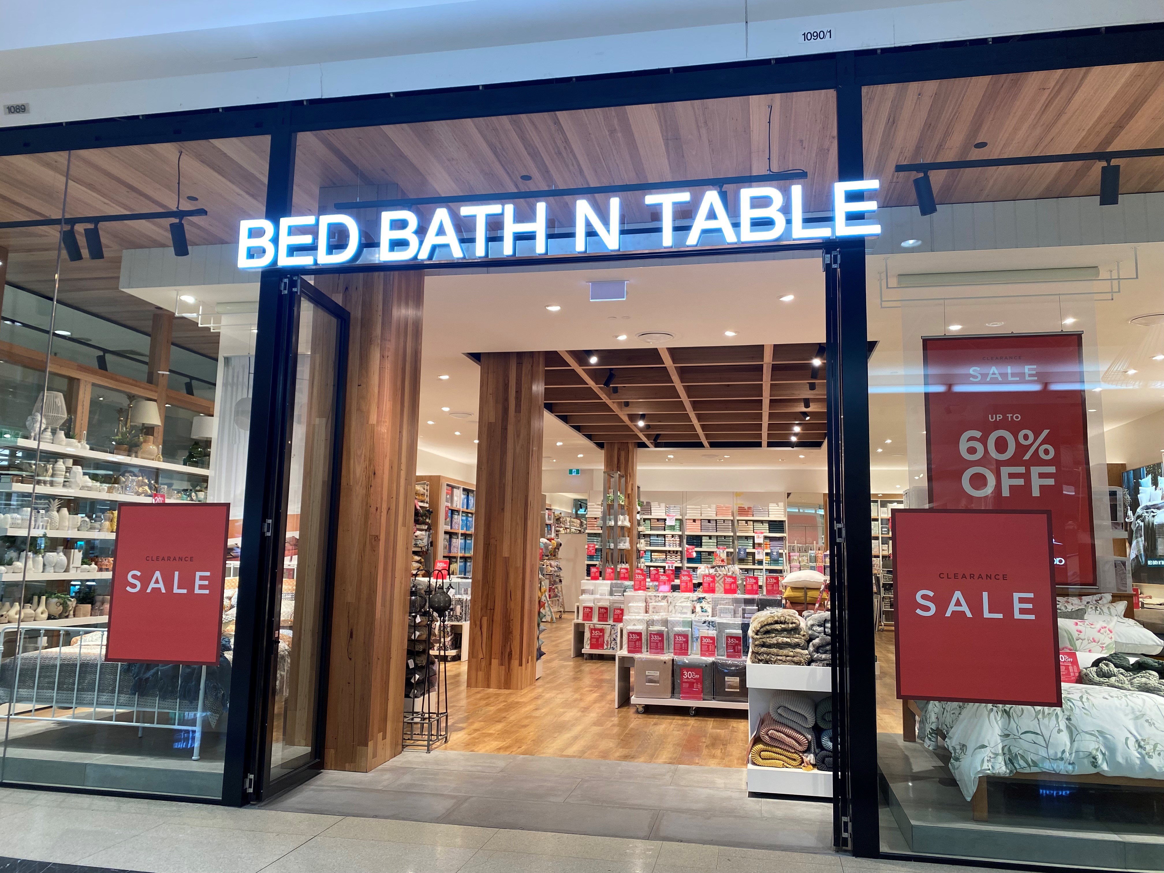 bed bath and table mile end