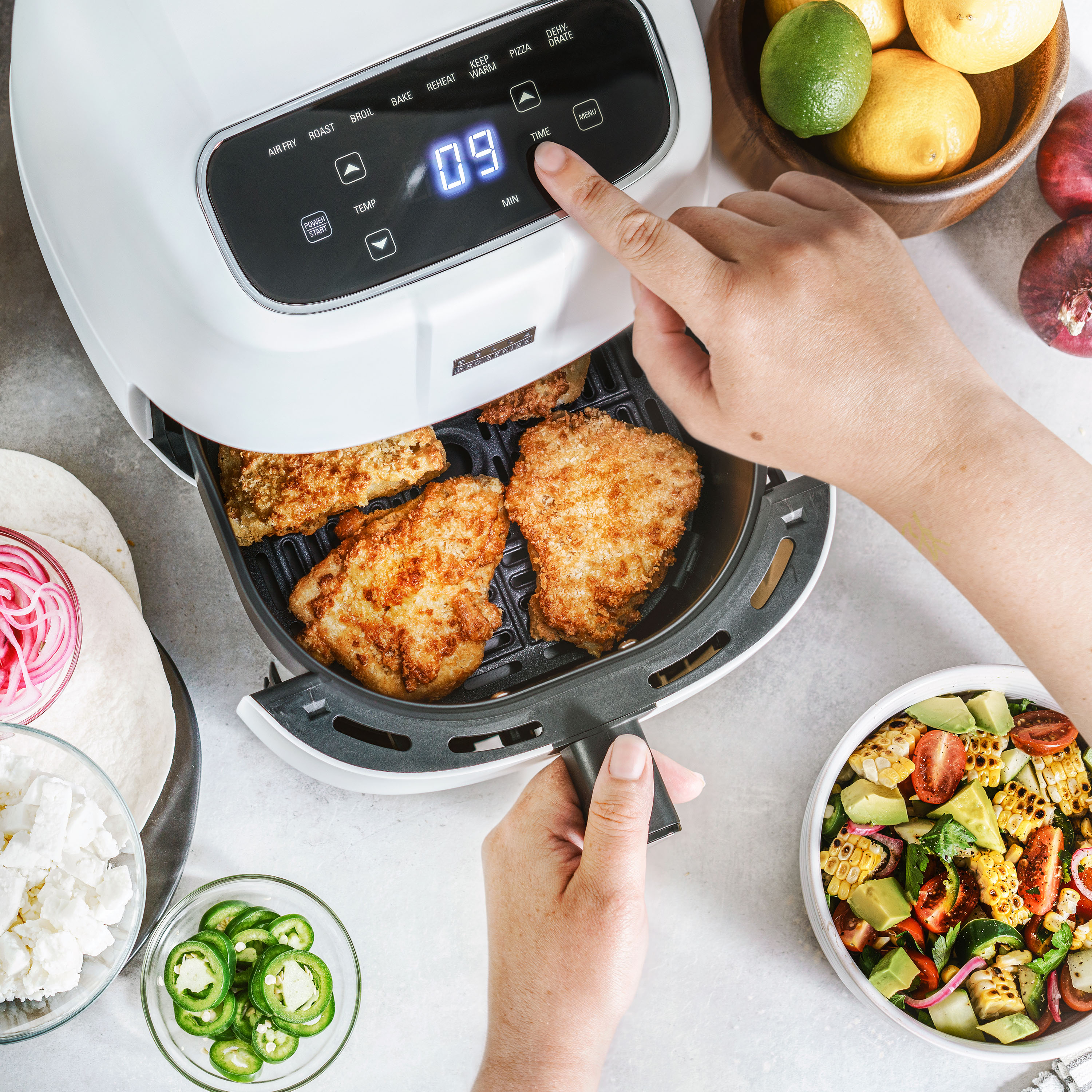 bella pro series - 4-qt. digital air fryer