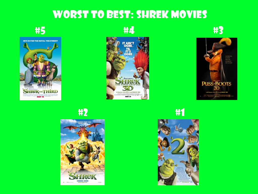 best shrek movie