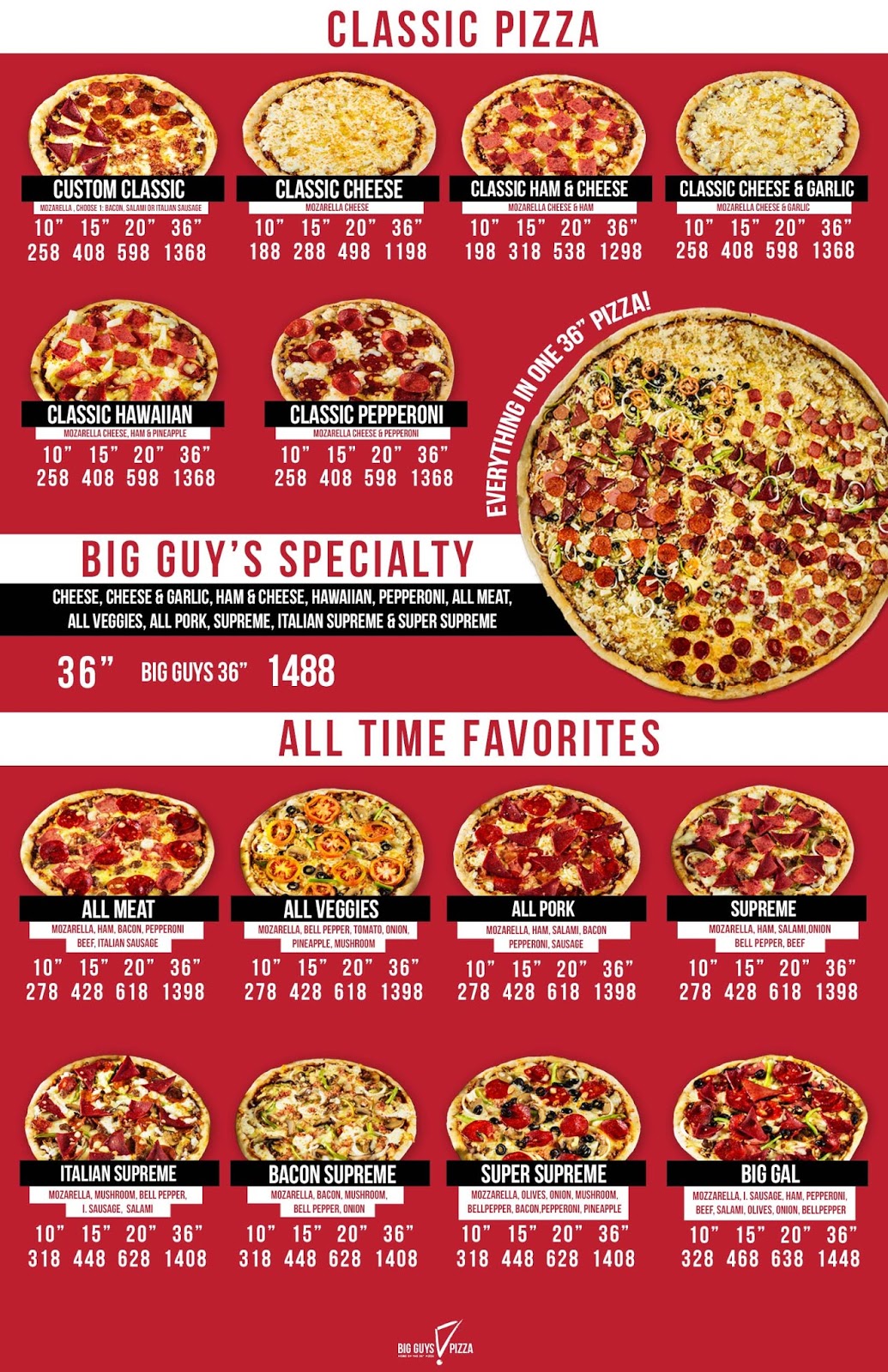 big guys pizza branches manila