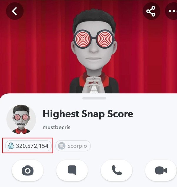 biggest snapchat score