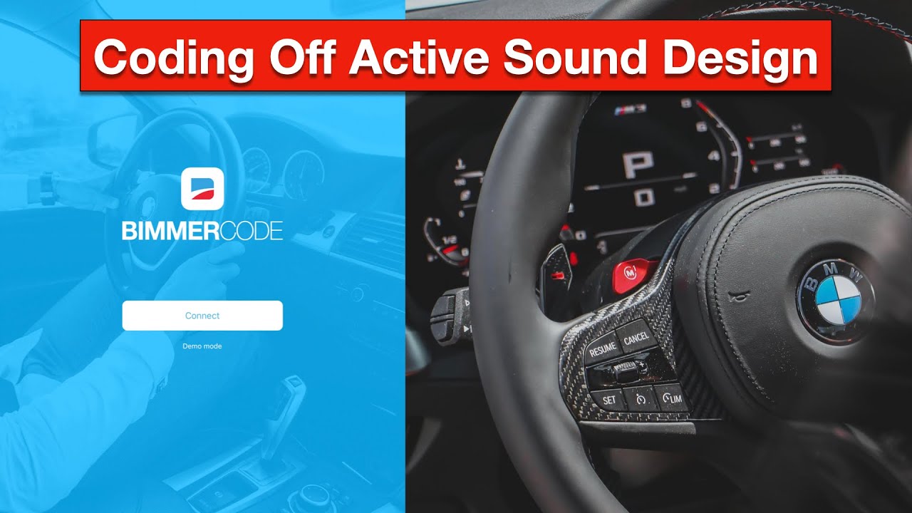 bimmercode active sound design