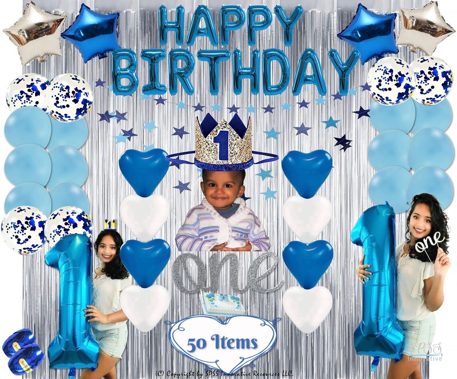 birthday decorations for 1 year old boy