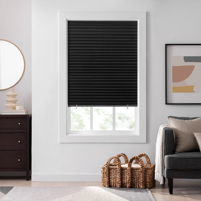 black cellular shades