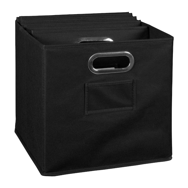 black cube storage box